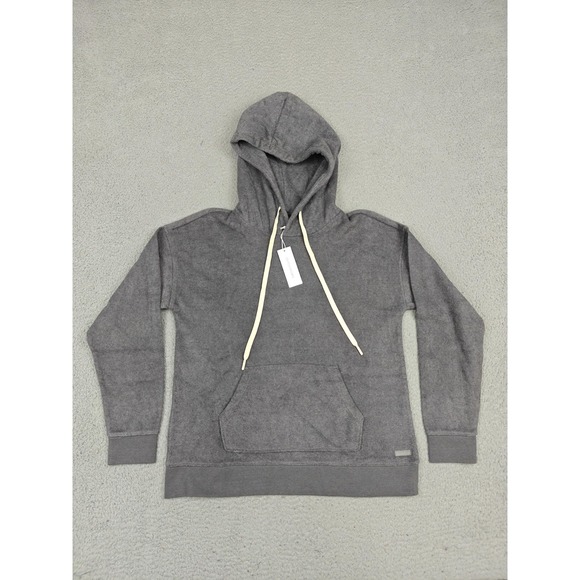 Outerknown Tops - Outerknown Hoodie Womens Small Gray Terry Organic Cotton Pullover Sweatshirt New